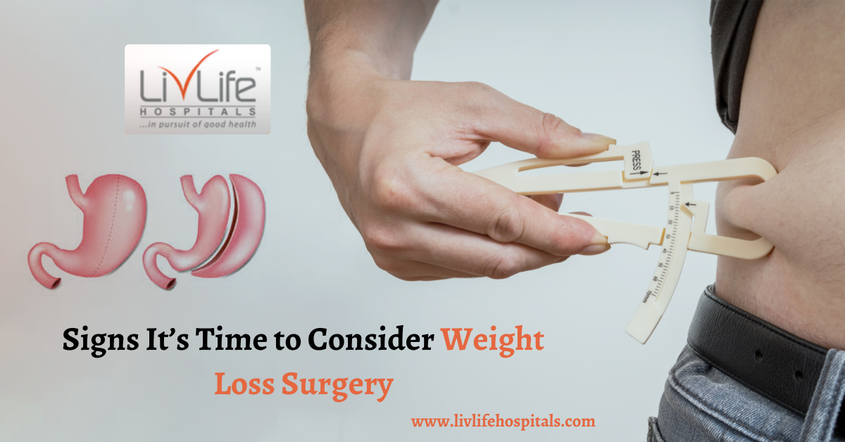 Signs It’s Time to Consider Weight Loss Surgery